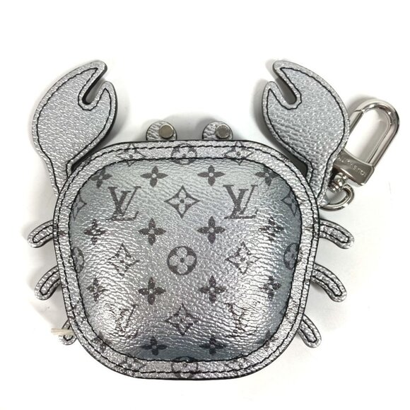 LOUIS VUITTON M02529 Monogram Club Crab Charm Wallet/Coin Case Pouch Key Holder - Picture 4 of 16